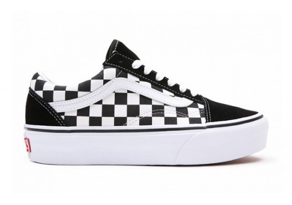 Vans Old Skool Platform Checkerboard