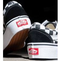 Vans Old Skool Platform Checkerboard