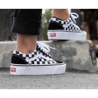 Vans Old Skool Platform Checkerboard