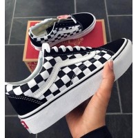 Vans Old Skool Platform Checkerboard