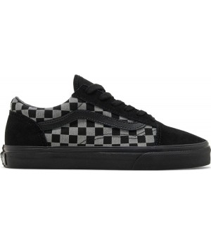 Кеды Vans Old Skool Checkerboard черные