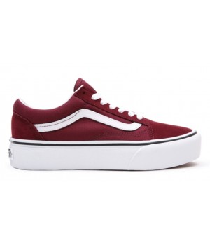 Vans Old Skool Platform Bordo бордовые