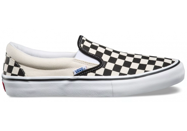 Слипоны Vans Slip-On Pro Checkerboard White