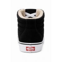 Зимние кеды на меху Vans SK-8 Black White (37, 38, 43)