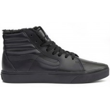 Зимние кеды Vans Old School черные (Распродажа: 36й и 37й размеры)