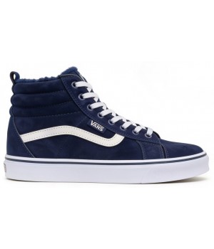 Кеды Vans Filmore Hi Vansguard Blue White Suede зимние