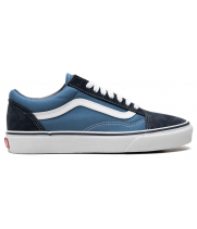 Кеды Vans Old Skool сине-голубые с белым