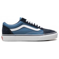 Кеды Vans Old Skool сине-голубые с белым