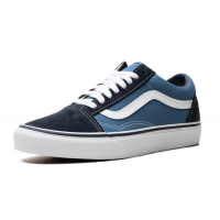 Кеды Vans Old Skool сине-голубые с белым