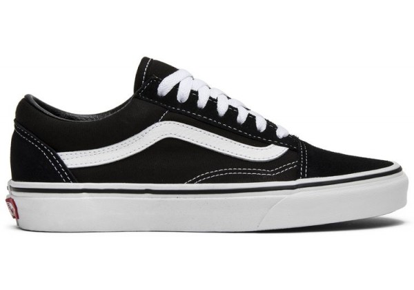 Кеды Vans Old Skool Black White черно-белые