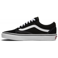 Кеды Vans Old Skool Black White черно-белые