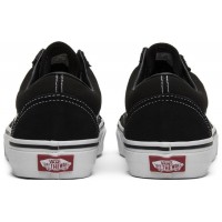 Кеды Vans Old Skool Black White черно-белые