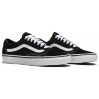 Кеды Vans Old Skool Black White черно-белые