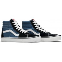 Кеды Vans Sk8-Hi Navy высокие синие 