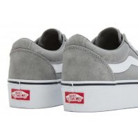 Vans Old Skool Platform Grey Butterfly White