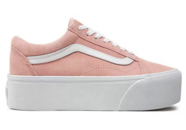 Vans Old Skool Platform Powder Pink White