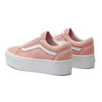 Vans Old Skool Platform Powder Pink White