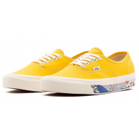 Vans Authentic Yellow Blue Print