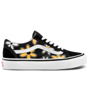 Кеды Vans Old Skool Style 36 Black Flower