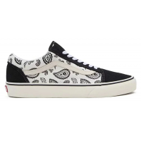 Кеды Vans Old Skool Print Black White