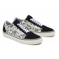 Кеды Vans Old Skool Print Black White