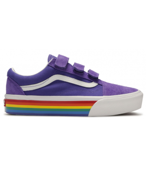 Vans Old Skool V Platform Rainbow