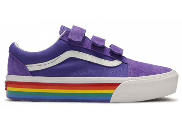 Vans Old Skool V Platform Rainbow