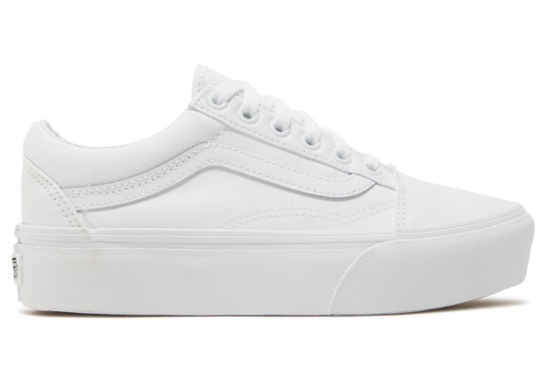 Vans Old Skool Platform True White