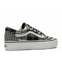 Vans Old Skool Platform Plaid Checkerboard