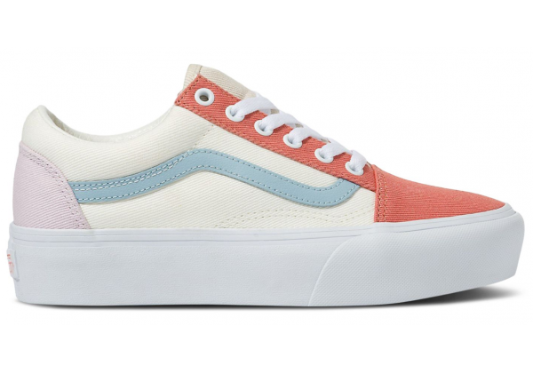 Vans Old Skool Platform Twill Pastel Block