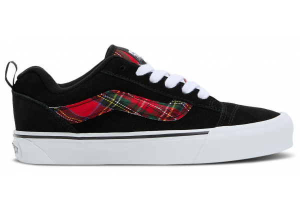 Vans Knu Skool Rave Plaid Black