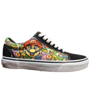 Vans кеды Old Skool (Ванс Олд Скул) Super Mario мульти