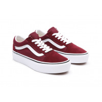 Vans Old Skool Platform Bordo бордовые