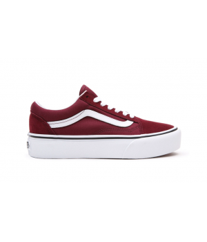 Vans Old Skool Platform Bordo бордовые