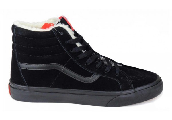 Зимние кеды Vans SK8-HI MTE Full черные