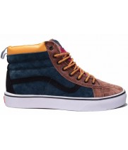 Кеды Vans зимние SK8-HI MTE Blue Brown (Распродажа 37й и 38й размер)