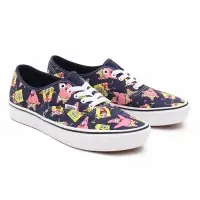 Кеды Vans Comfycush Authentic Spongebob с принтом фиолетовые