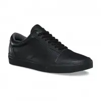 Кожаные кеды Vans Old Skool Reissue DX черные
