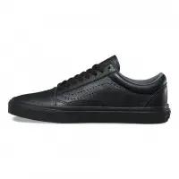 Кожаные кеды Vans Old Skool Reissue DX черные
