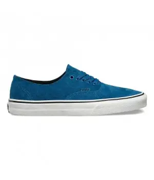 Vans кеды кожаные Authentic Decon (Suede) голубые